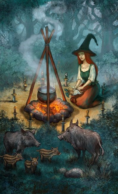 green witch